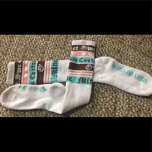 Juicy Courtur tube socks